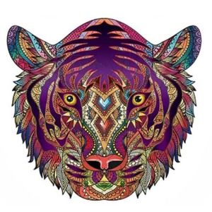 Wood Animal Puzzle - Tiger